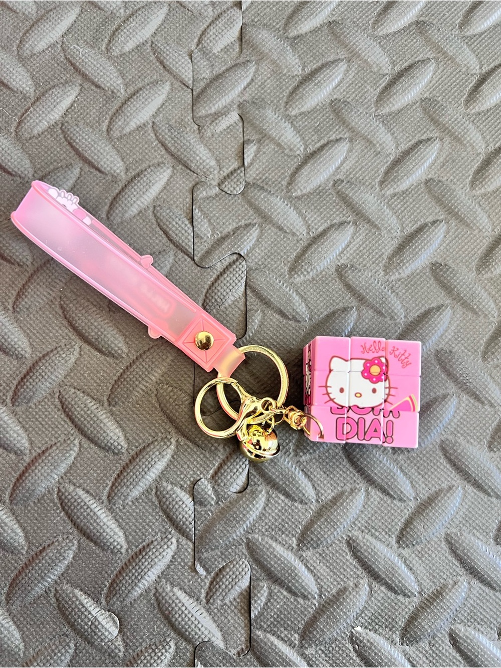 Hello Kitty Rubik’s Cube Keychain